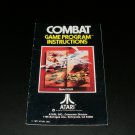 Combat - Atari 2600 - 1977 Manual Only