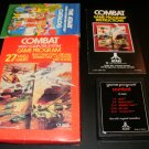 Combat - Atari 2600 - Complete CIB - 1978 Text Label Version