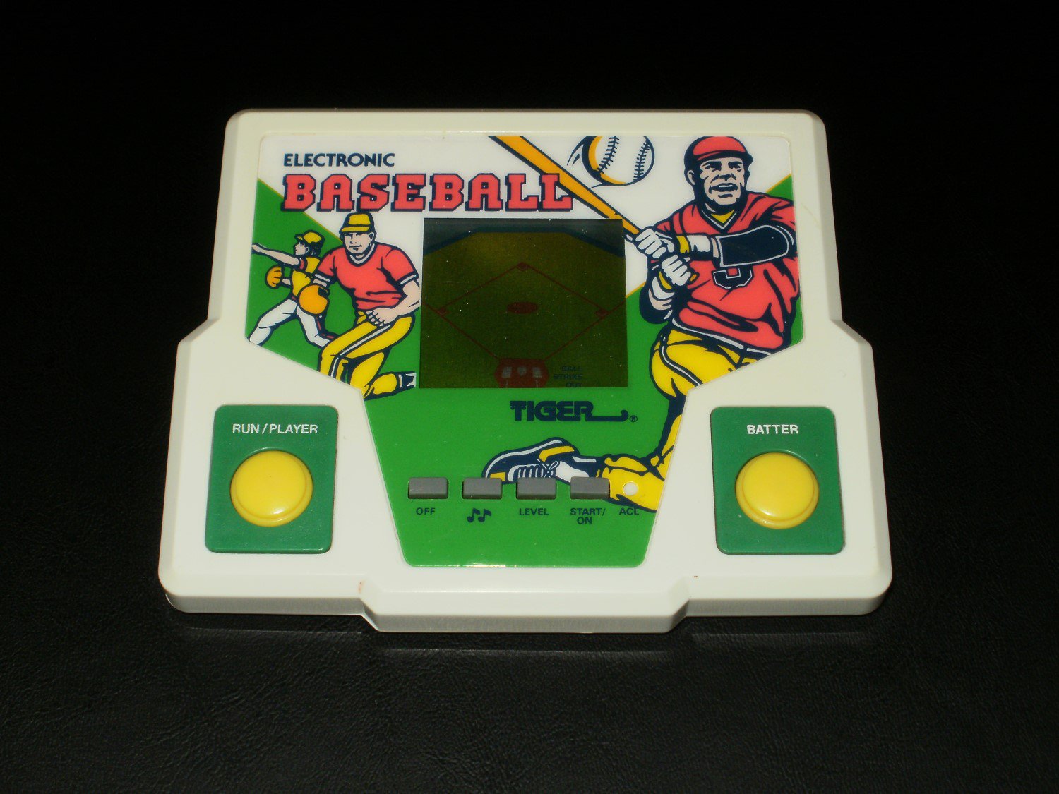 Electronic Baseball Vintage Handheld Tiger Electronics 1988
