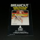 Breakout - Atari 2600 - Manual Only