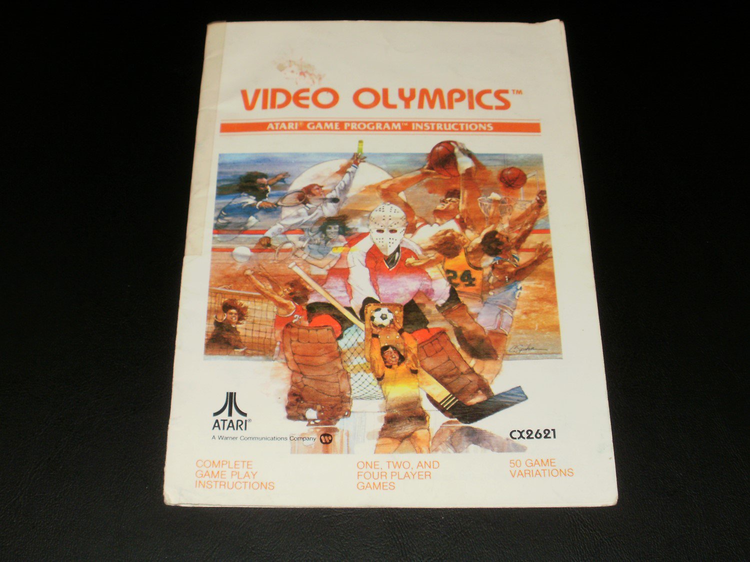 Video Olympics - Atari 2600 - 1977 Manual Only