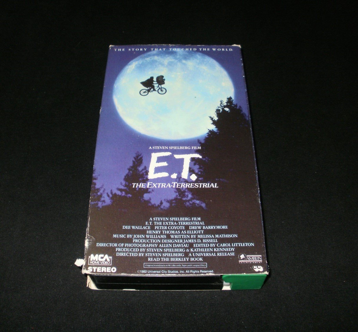 E.T. The Extra Terrestrial - VHS Movie - 1988 Green Door Release