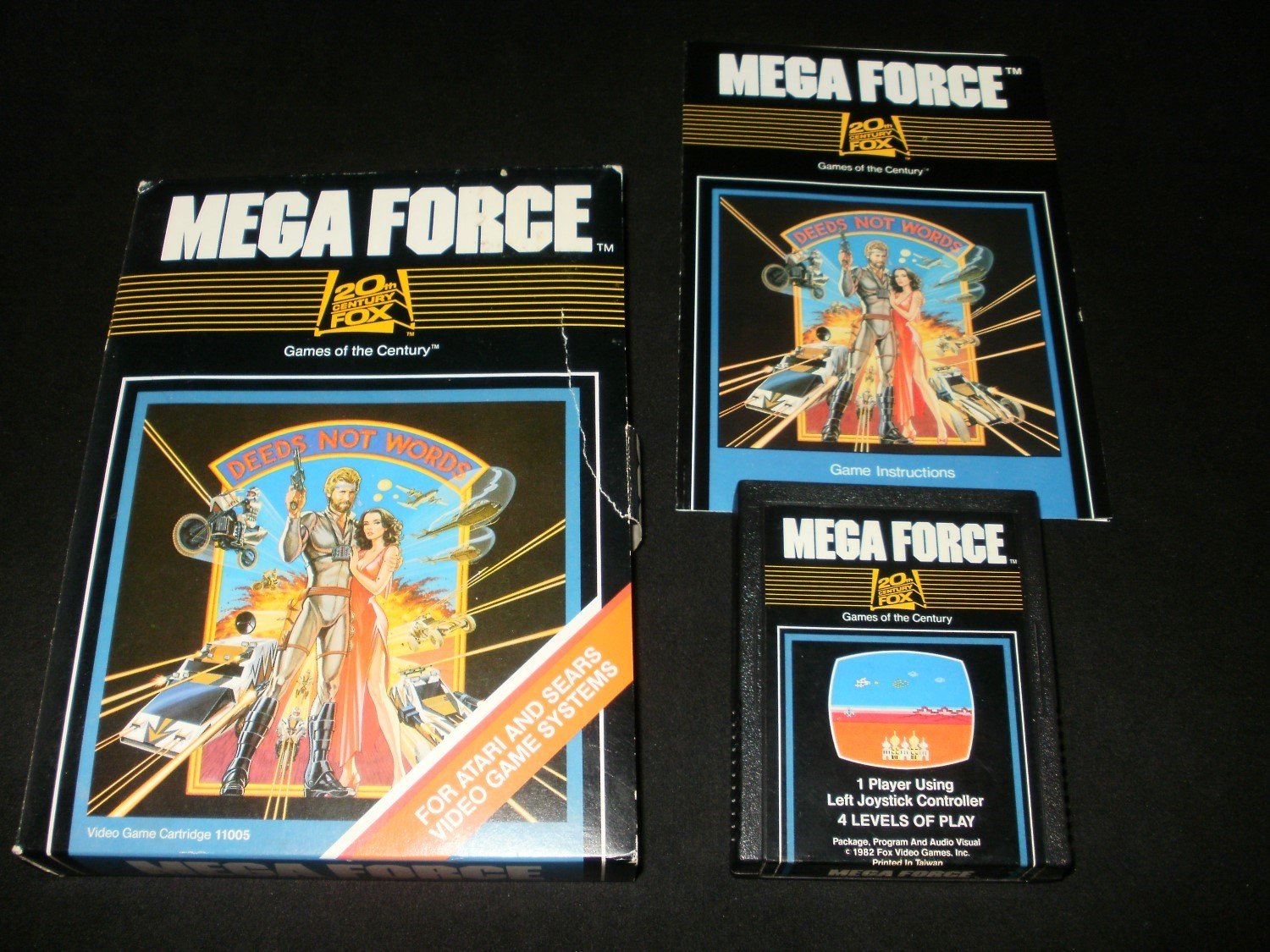 Mega Force - Atari 2600 - Complete CIB - Rare
