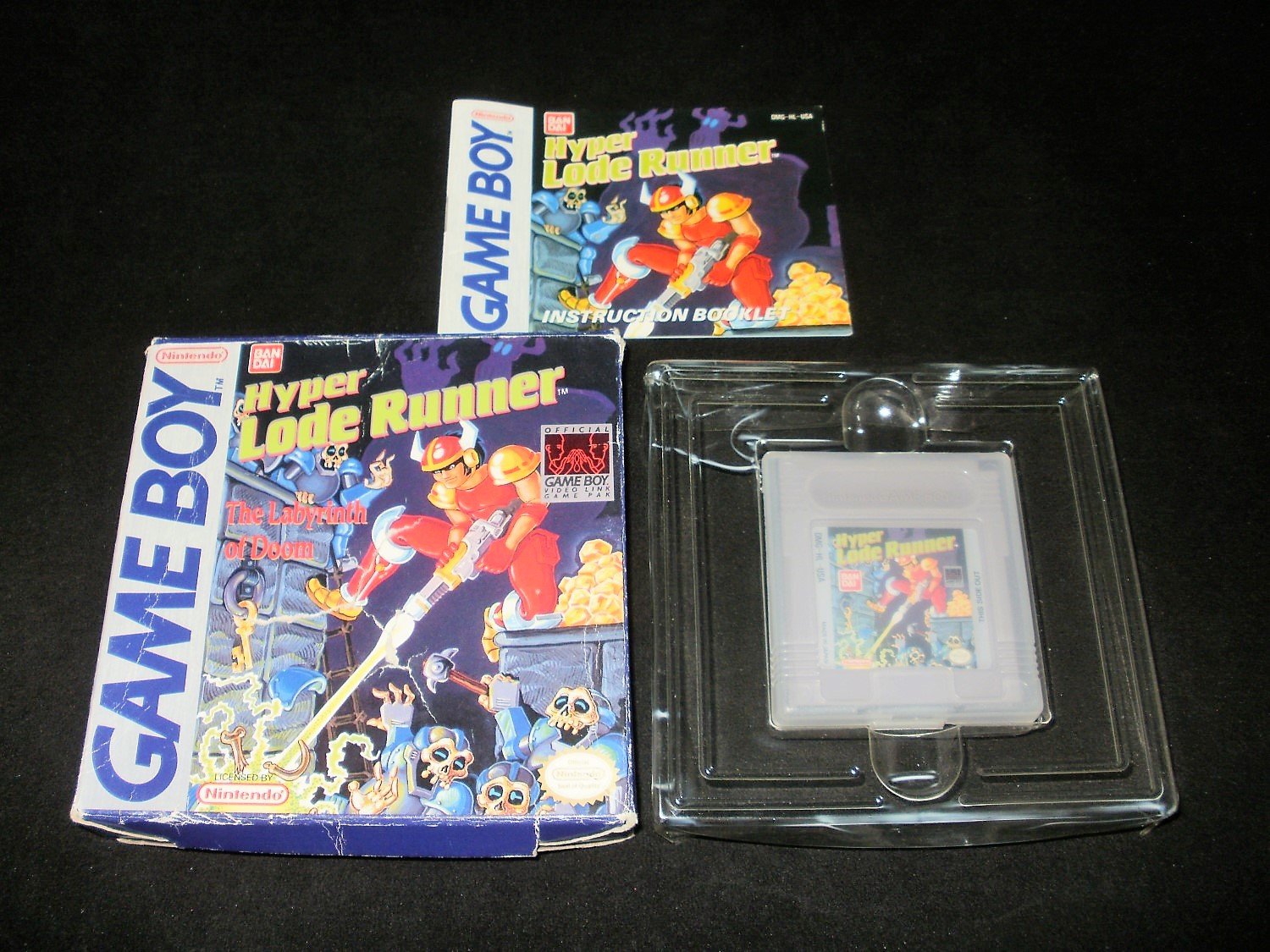 Hyper Lode Runner - Nintendo Gameboy - Complete CIB