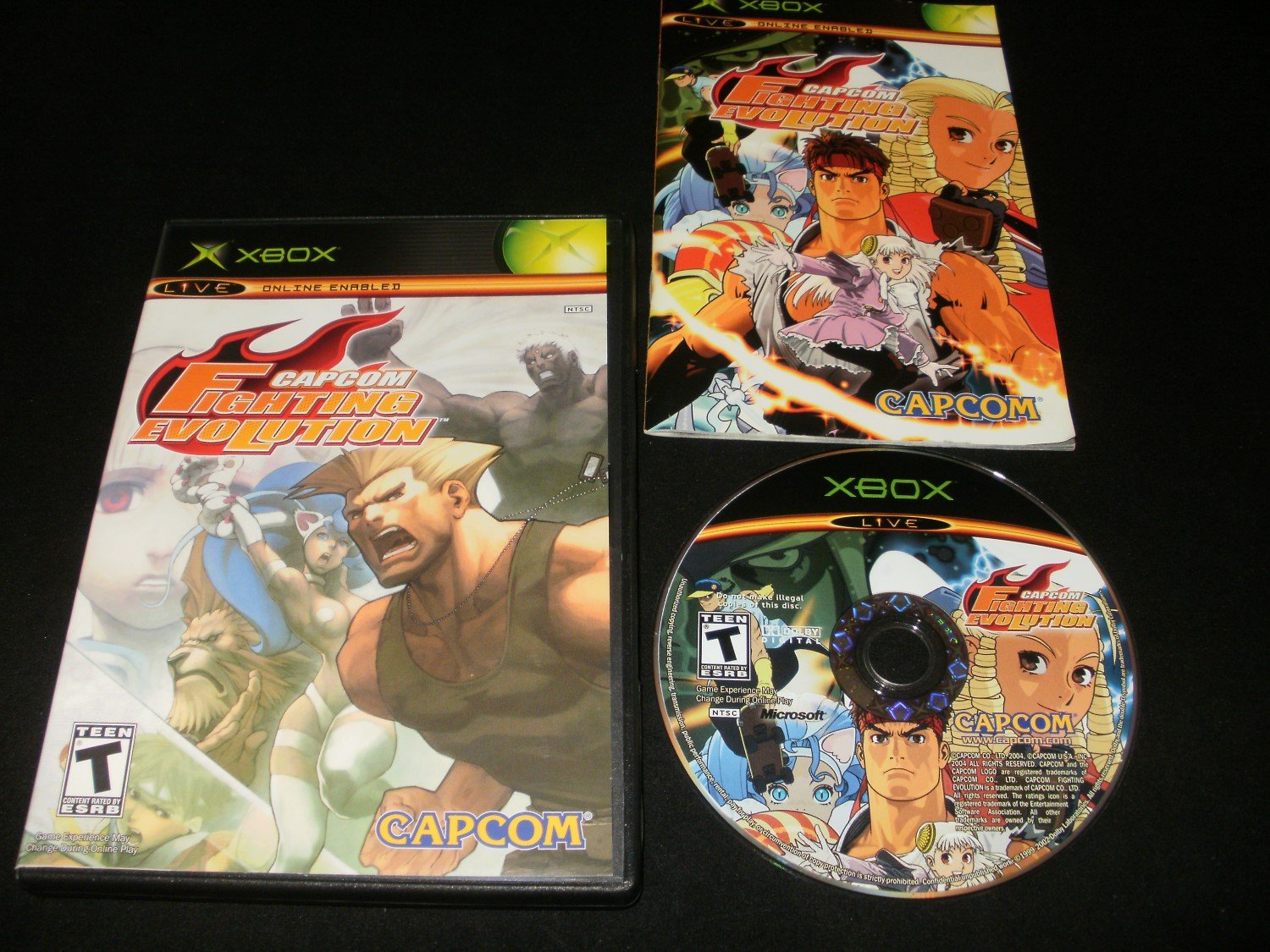 Capcom Fighting Evolution - Xbox - Complete CIB