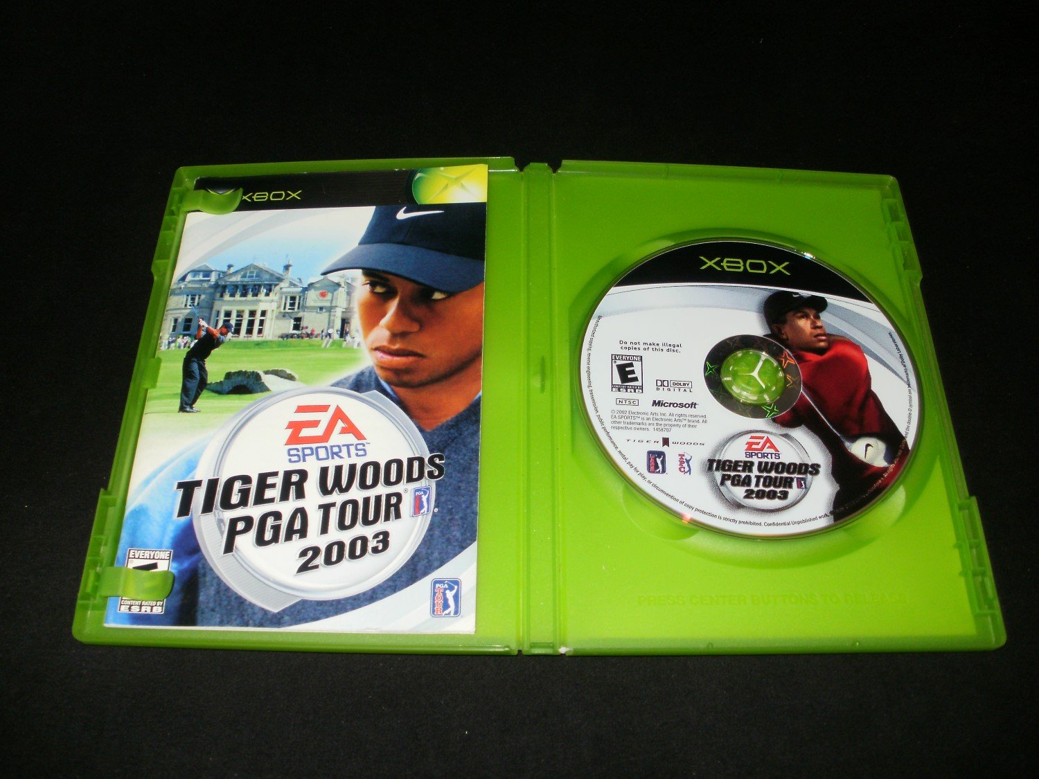 Tiger Woods PGA Tour 2003 - Microsoft Xbox - Complete CIB