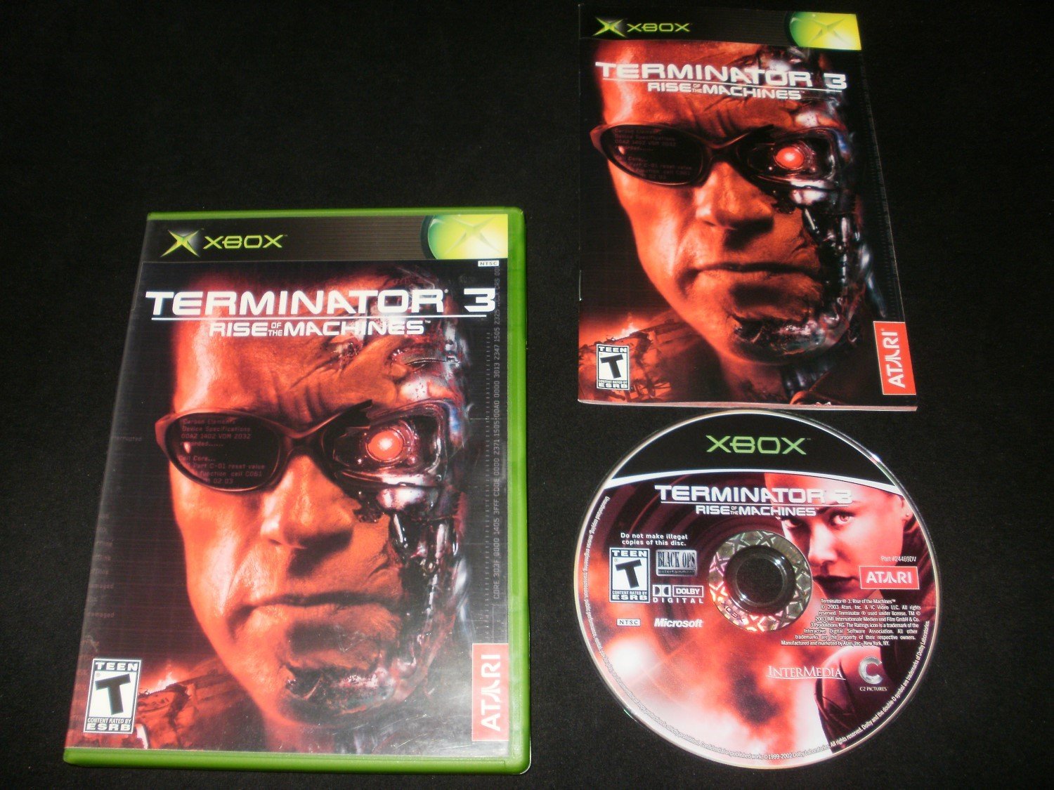 Terminator 3 Rise of the Machines - Xbox - Complete CIB