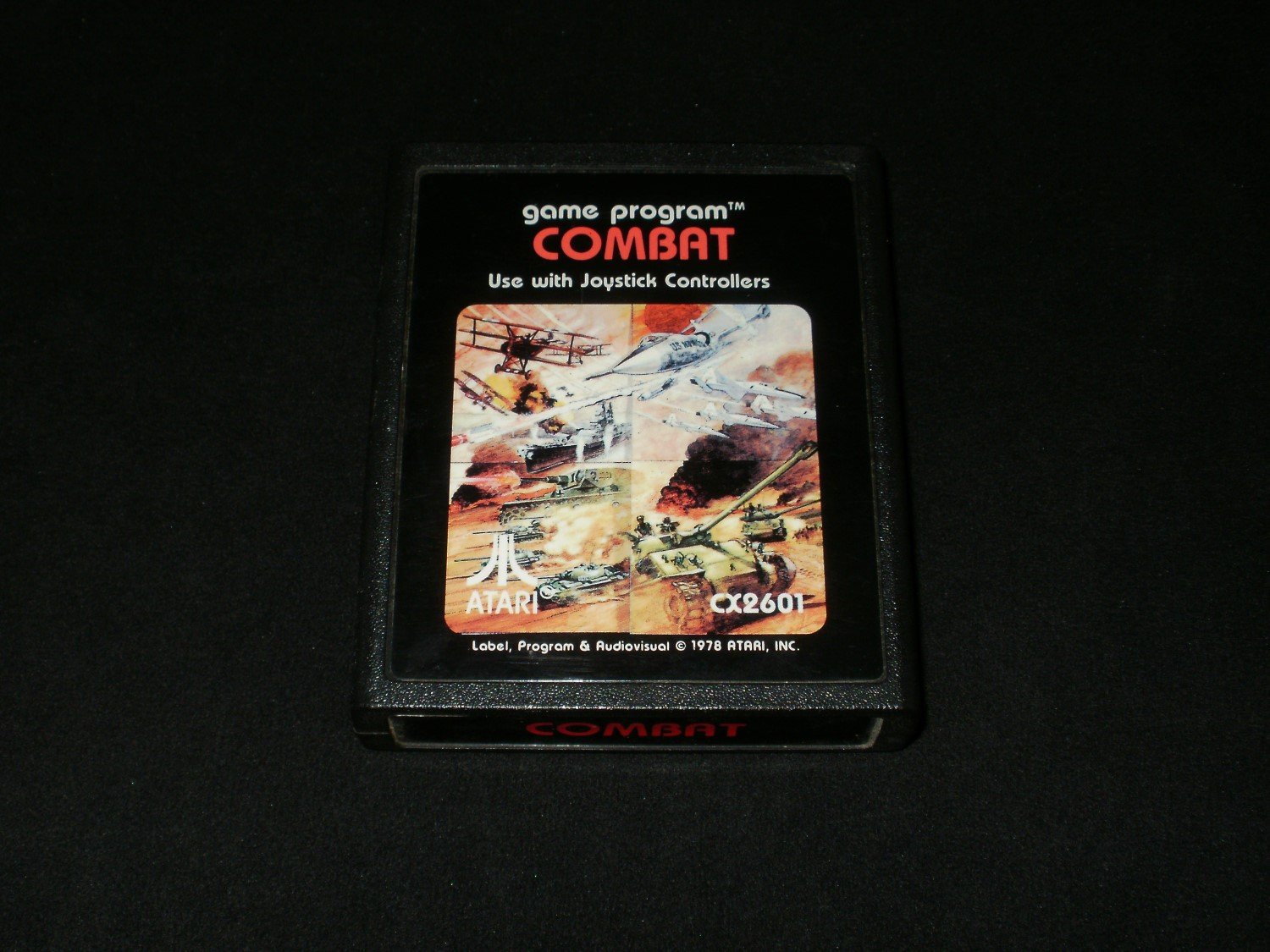 Combat - Atari 2600 - 1981 Picture Label Version