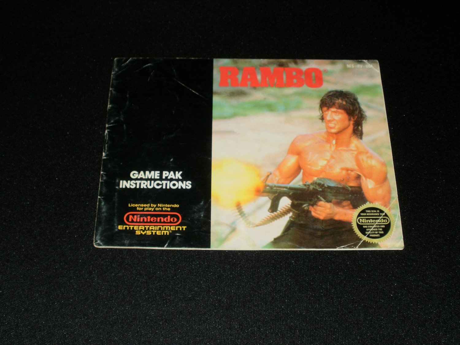 Rambo - Nintendo NES - Manual Only