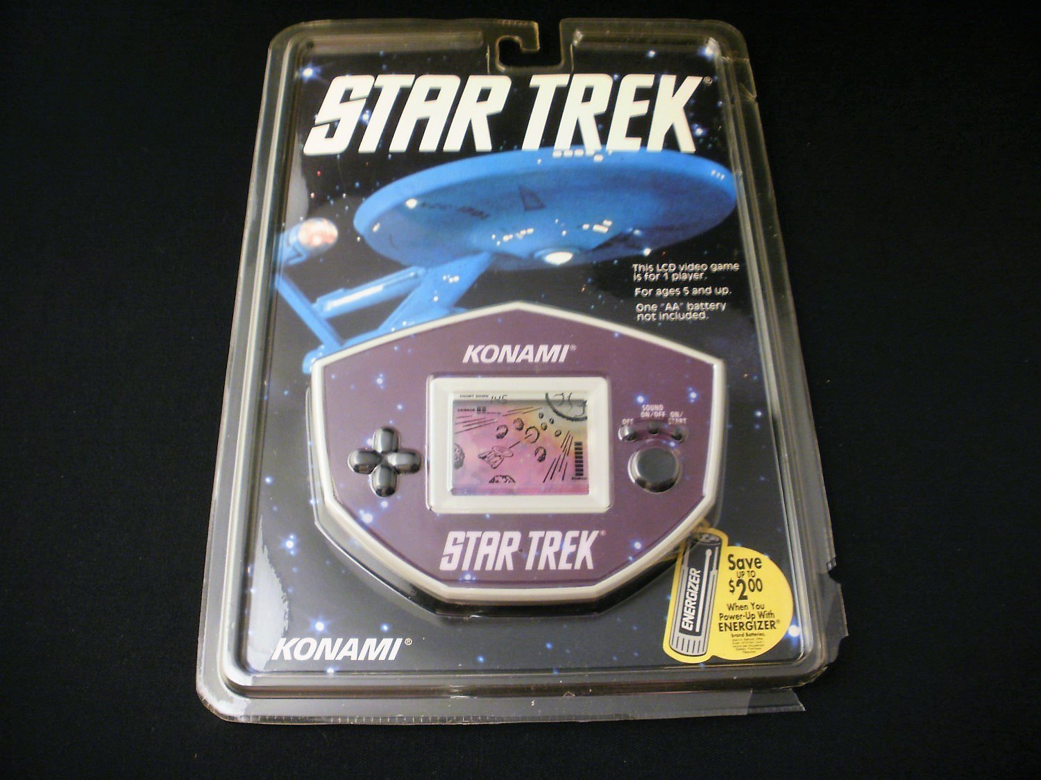 Star Trek - Vintage Handheld - Konami 1992 - Brand New