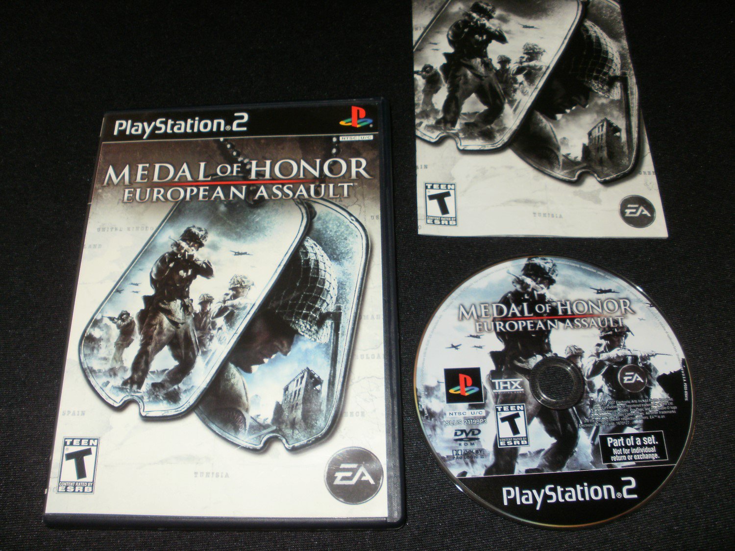 Medal of Honor European Assault - Sony PS2 - Complete CIB - Medal of Honor Collection Version