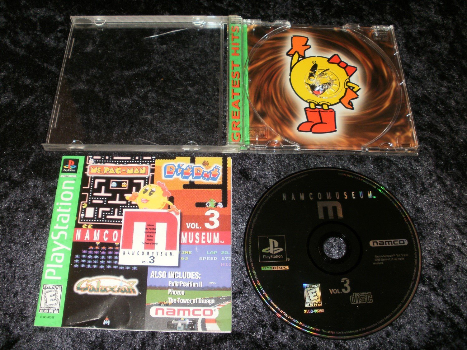 Namco Museum Vol. 3 - Sony PS1 - Complete CIB