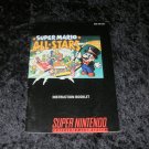 Super Mario All Stars - SNES Super Nintendo - Manual Only