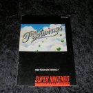 Pilotwings - SNES Super Nintendo - 1991 Manual Only