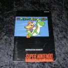 Super Mario World - SNES Super Nintendo - 1991 Manual Only