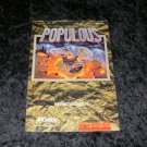 Populous - SNES Super Nintendo - 1991 Manual Only