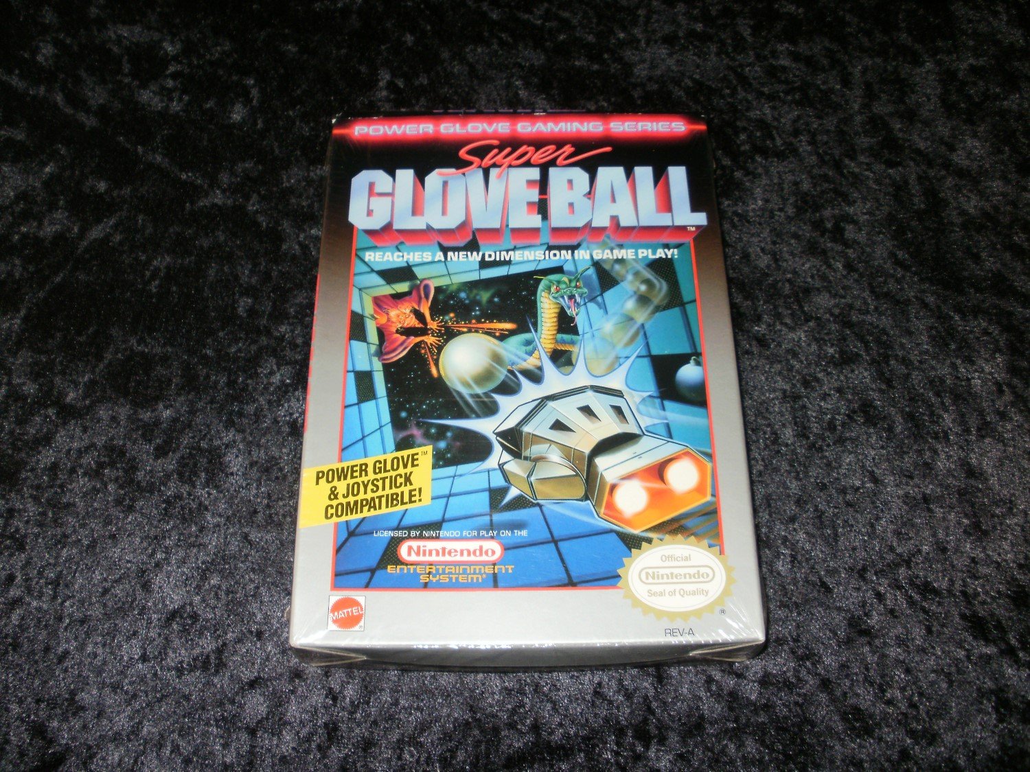Super Glove Ball Nintendo NES Complete CIB