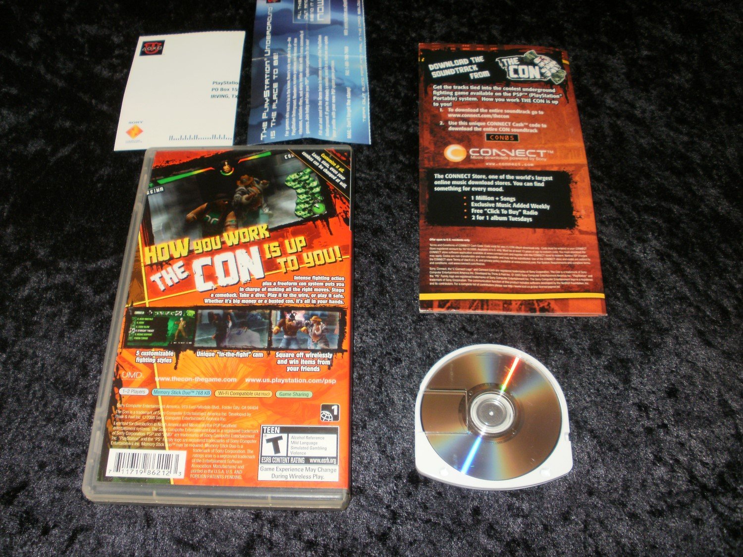 The Con - Sony PSP - Complete CIB