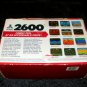 Atari 2600 Jr System - Complete CIB - 1986 Long Rainbow Version