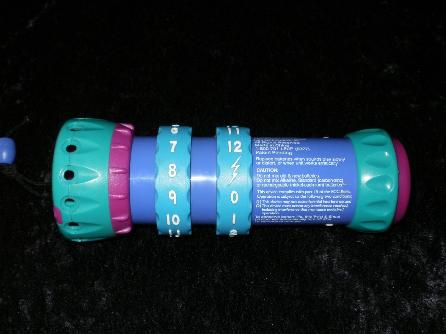 Twist and Shout Multiplication LeapFrog 1998 Handheld