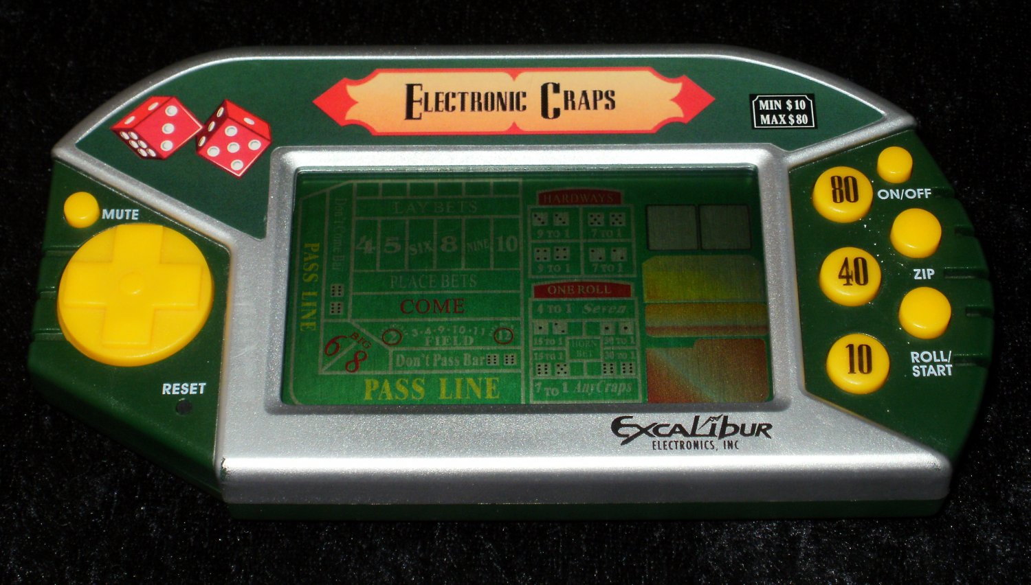 Electronic Craps Game