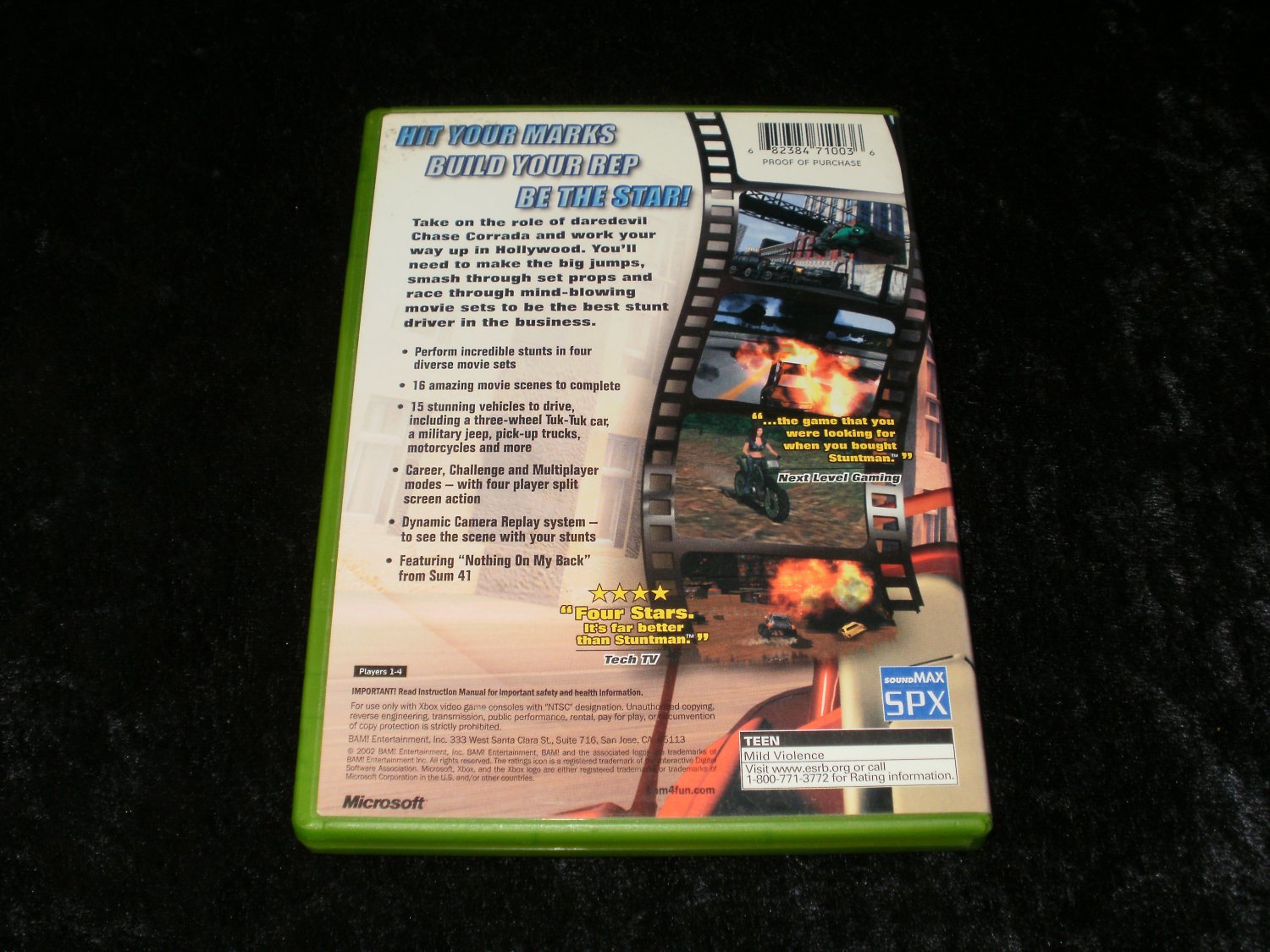 2002 Chase : Hollywood Stunt Driver - jeu de course Xbox, par I-imagine