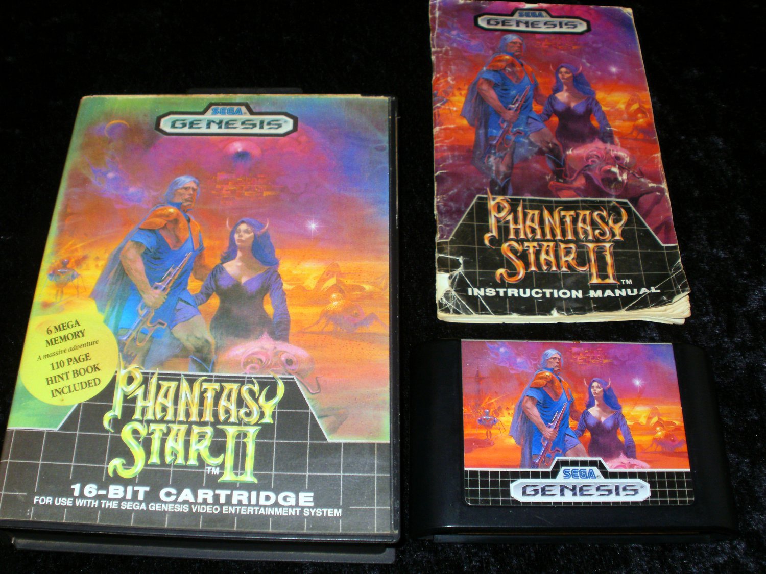 Phantasy Star II - Sega Genesis - Complete CIB