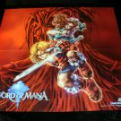 Sword of Mana Poster - Nintendo Power January, 2004 - Never Used
