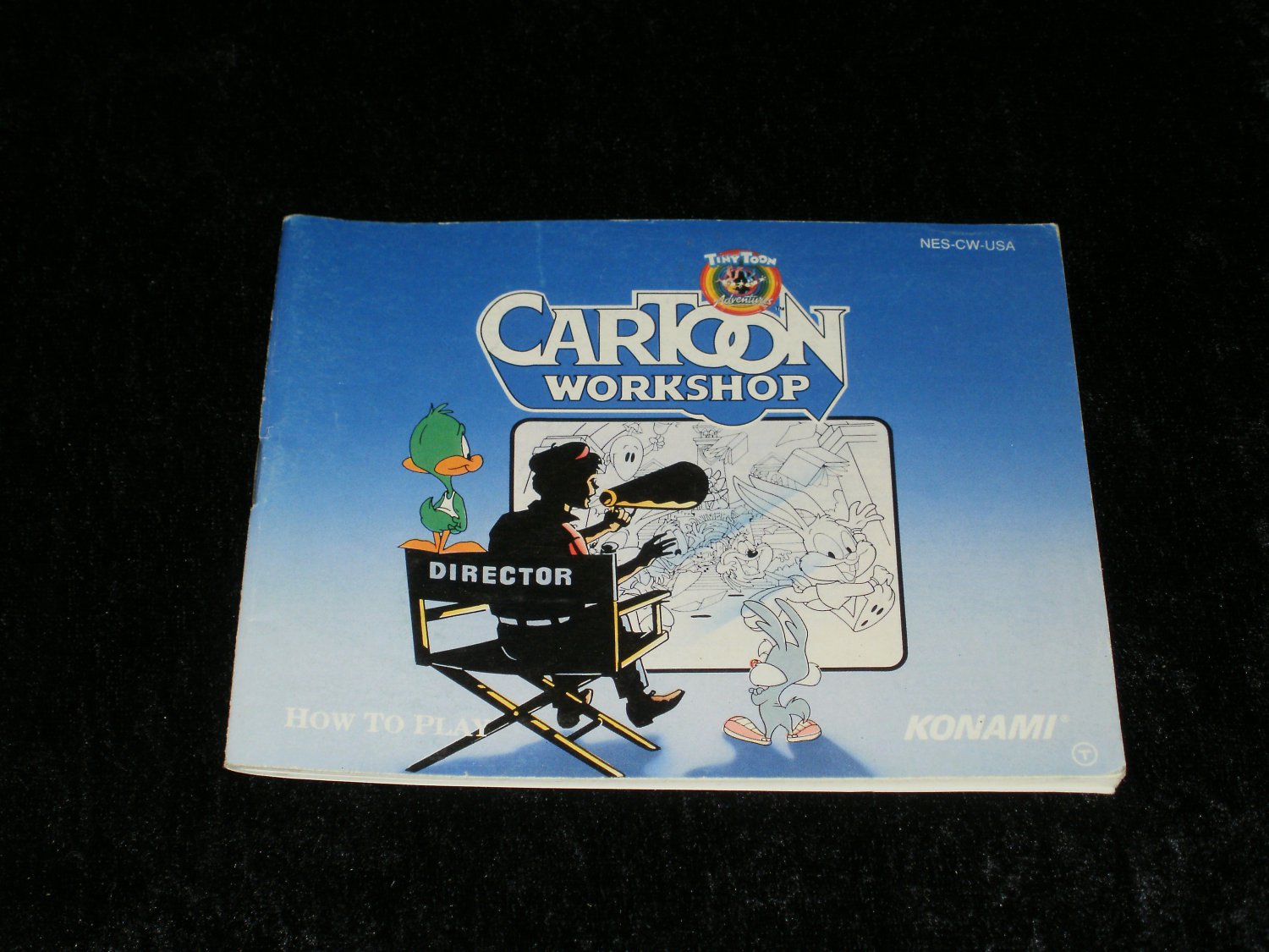 Tiny Toon Adventures Cartoon Workshop - Nintendo NES - Manual Only