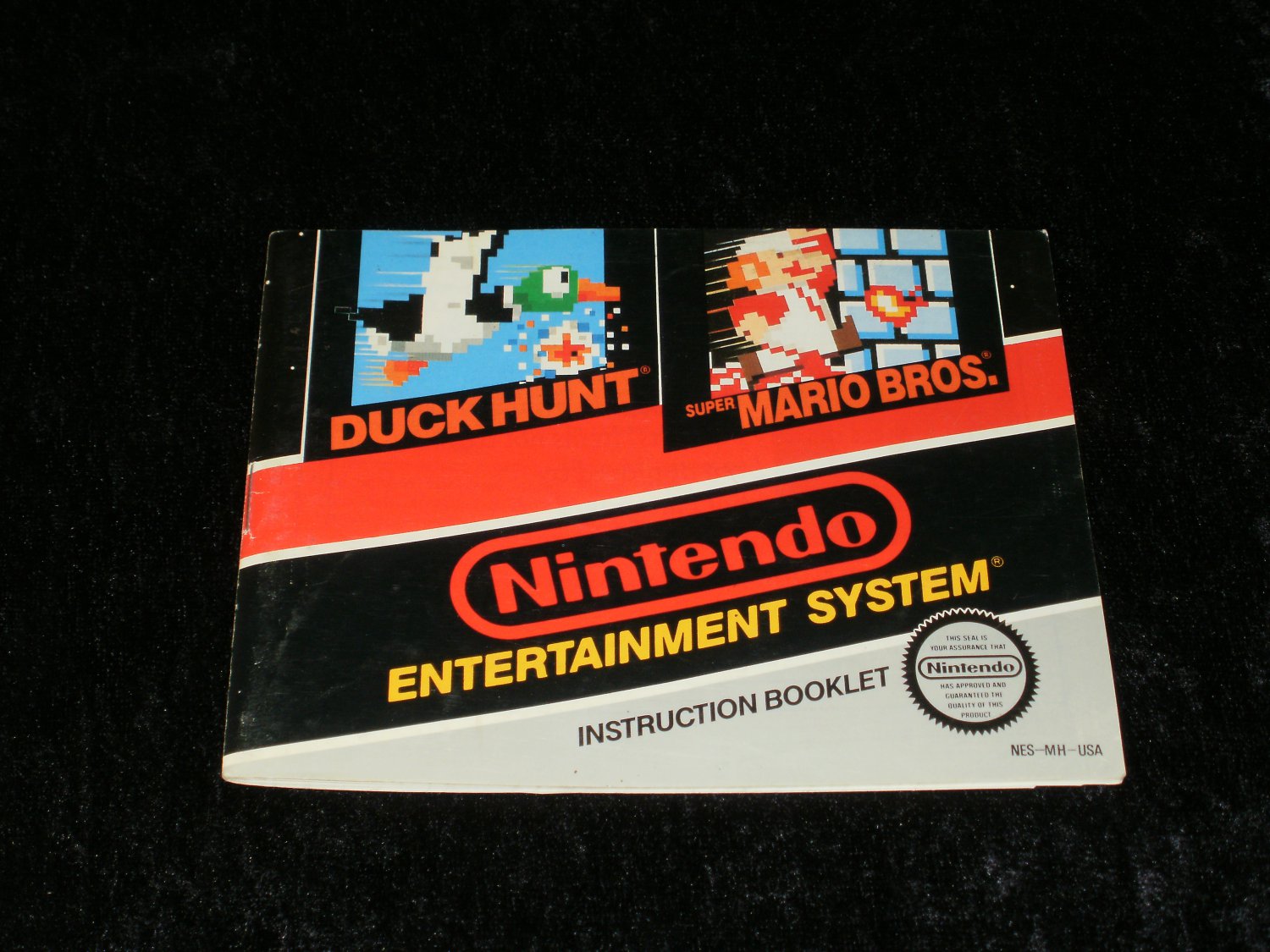 Super Mario Bros Duck Hunt - Nintendo NES - Manual Only