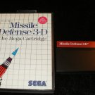 Missile Defense 3D - Sega Master System - With Box