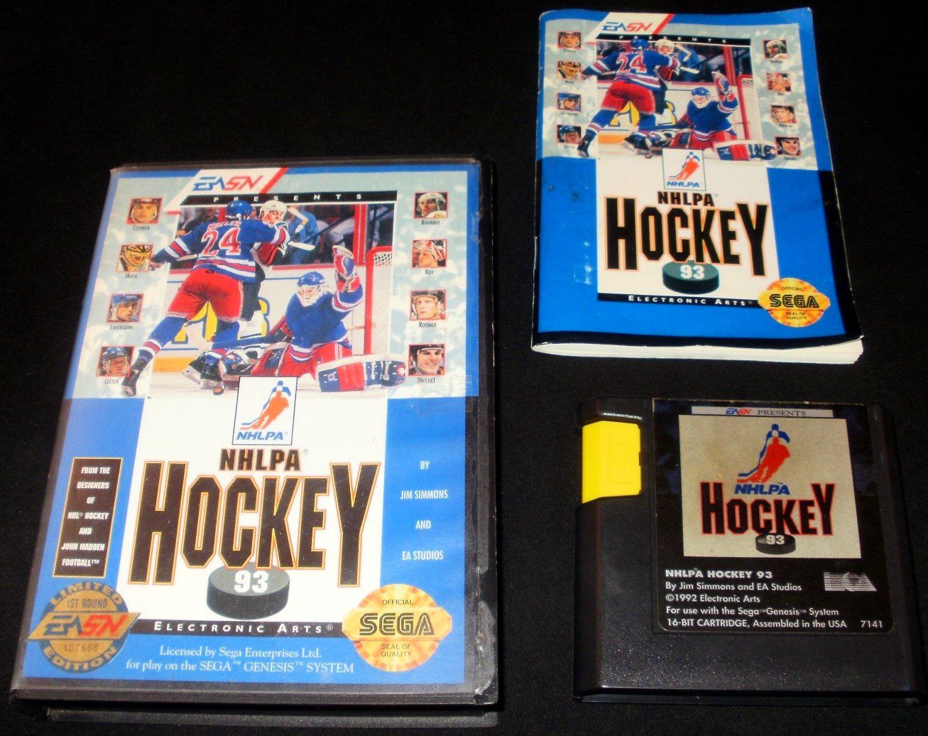 Nhl 93 sega управление