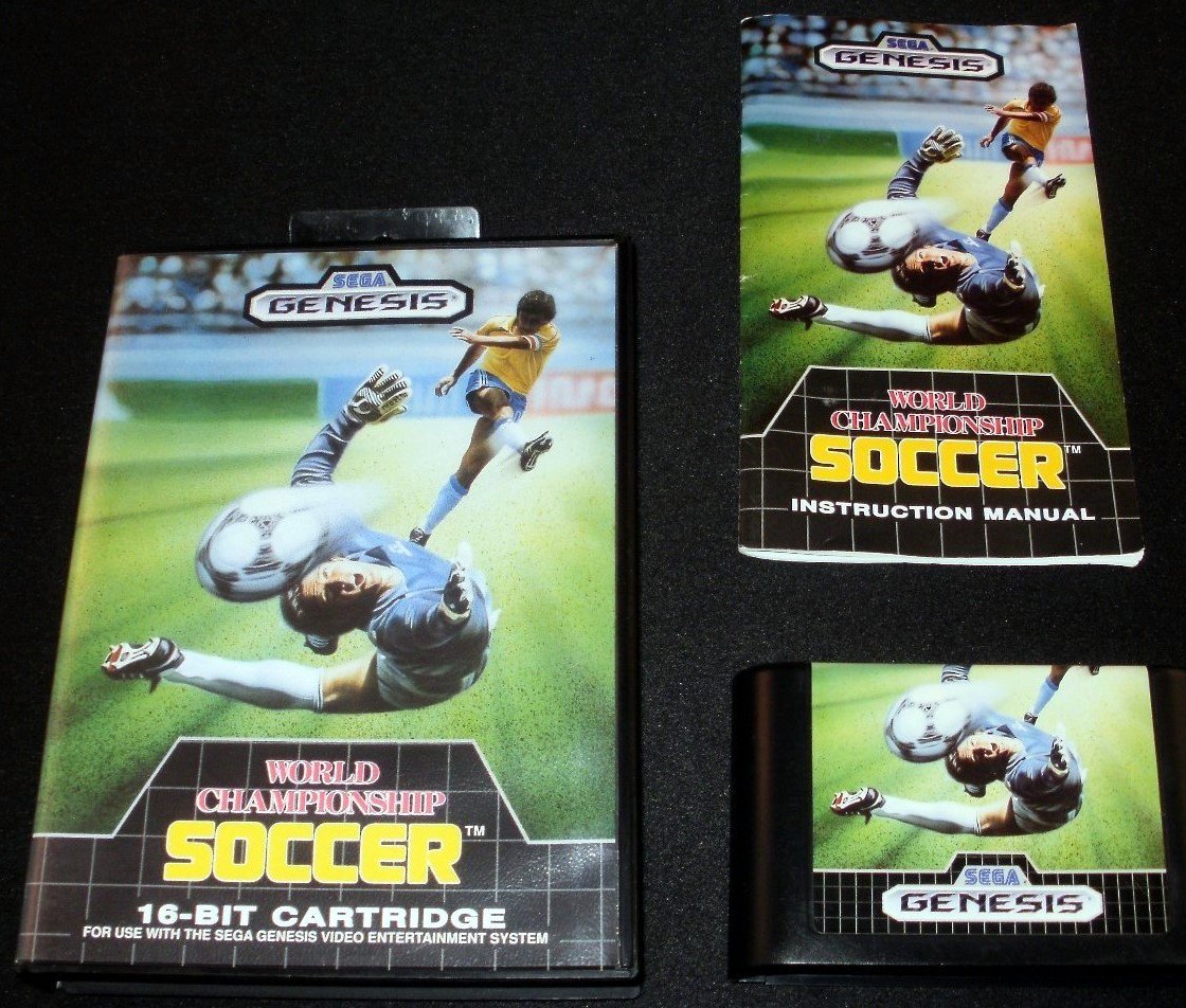 World Championship Soccer Sega Genesis