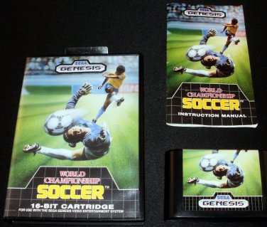 World Championship Soccer for the Sega Genesis - 1989 