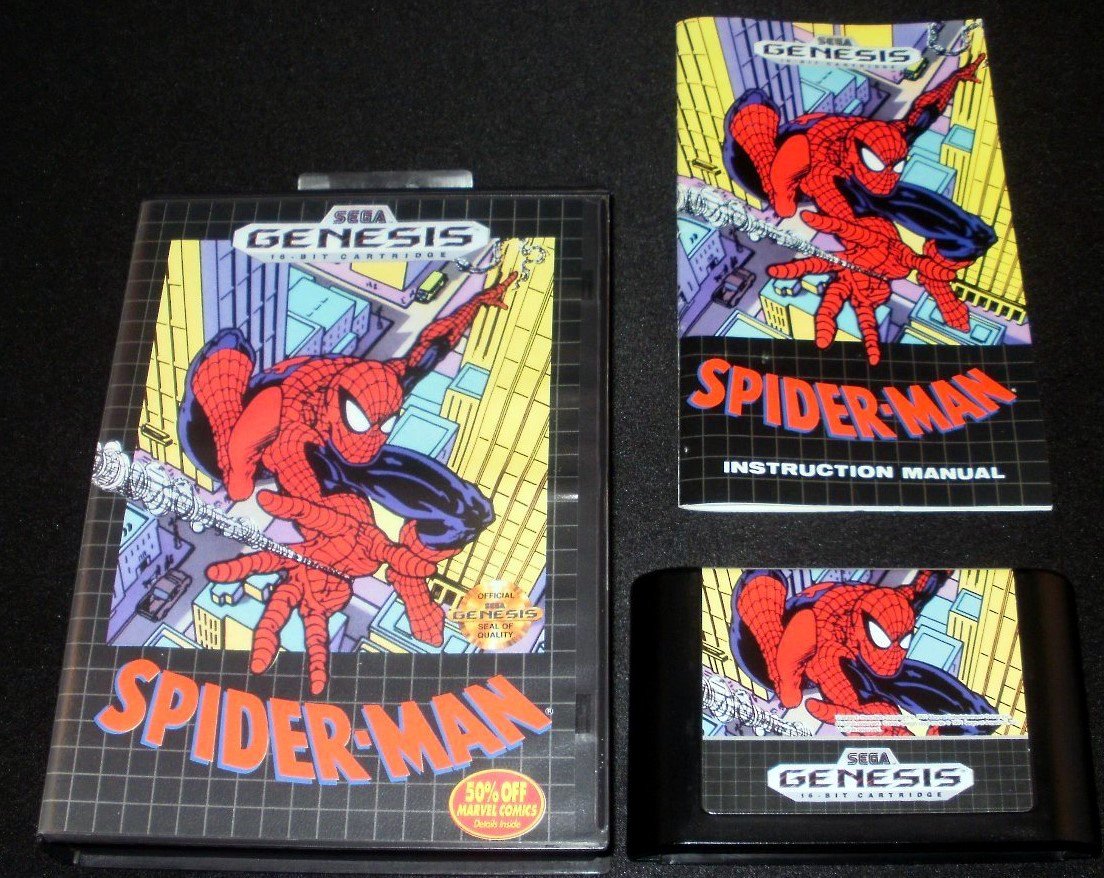 Прохождение игры spider man на sega