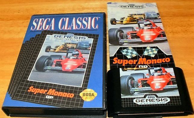 Super Monaco GP - Sega Genesis - Complete CIB