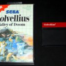 Golvellius Valley of Doom - Sega Master System - With Box