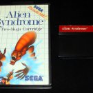 Alien Syndrome - Sega Master System - With Box