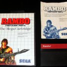 Rambo - Sega Master System - Complete CIB