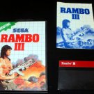 Rambo III - Sega Master System - Complete CIB