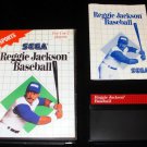Reggie Jackson Baseball - Sega Master System - Complete CIB