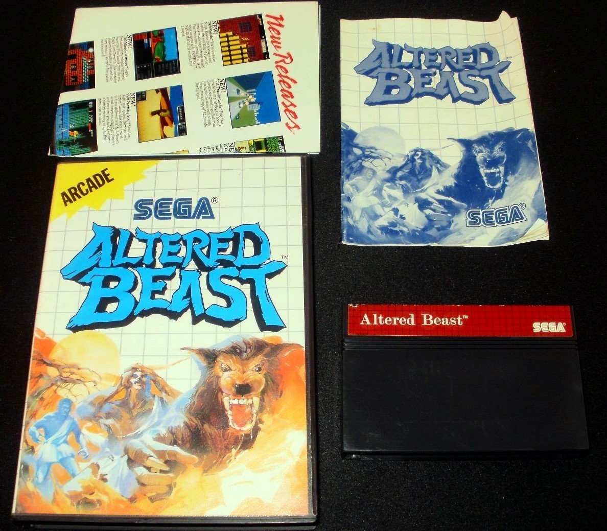 Altered Beast - Sega Master System - Complete CIB