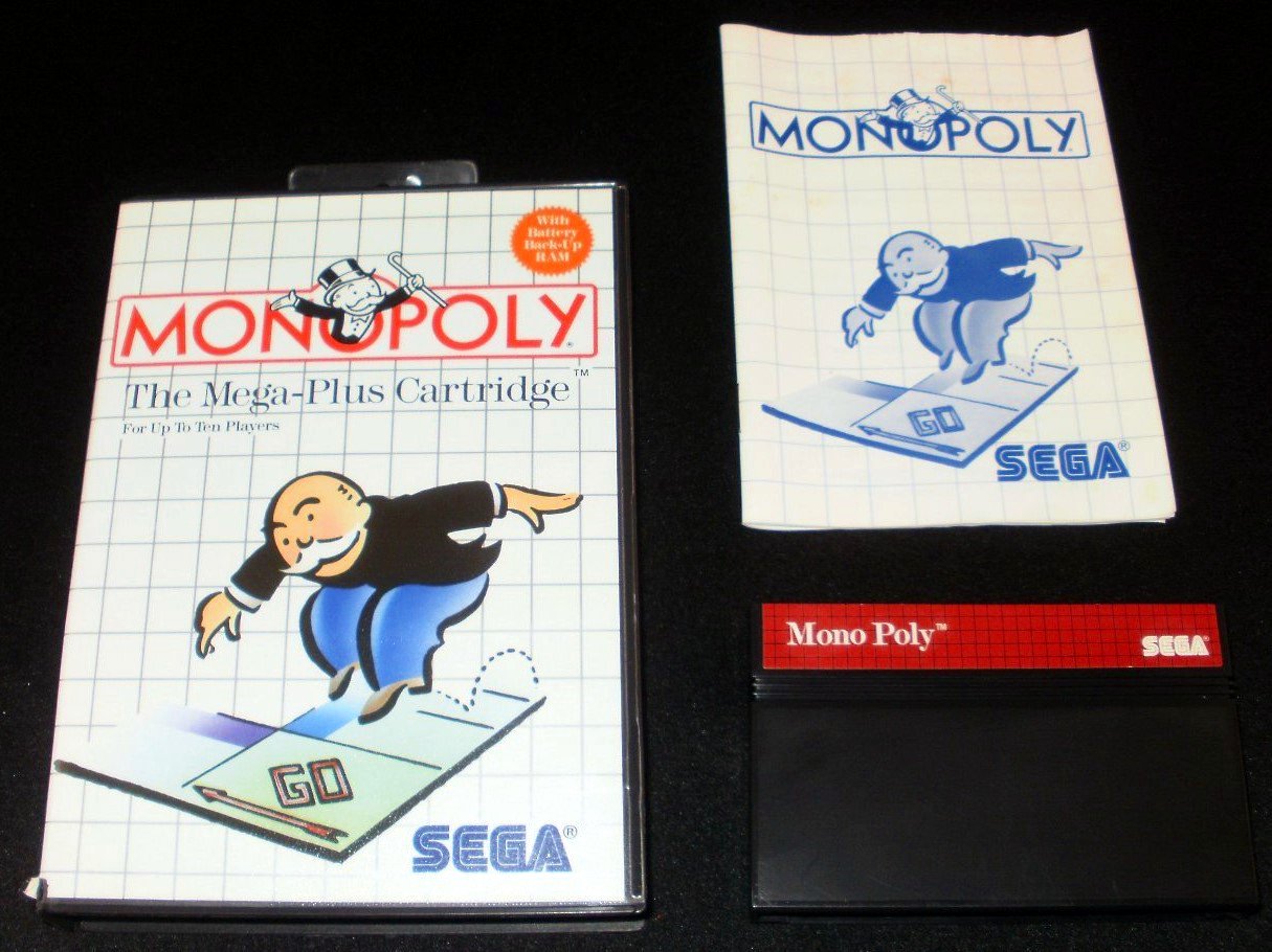 Monopoly - Sega Master System - Complete CIB