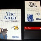 The Ninja - Sega Master System - Complete CIB The Ninja - Sega Master System - Complete CIB