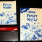 Power Strike - Sega Master System - Complete CIB - Rare