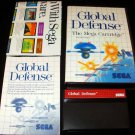 Global Defense - Sega Master System - Complete CIB