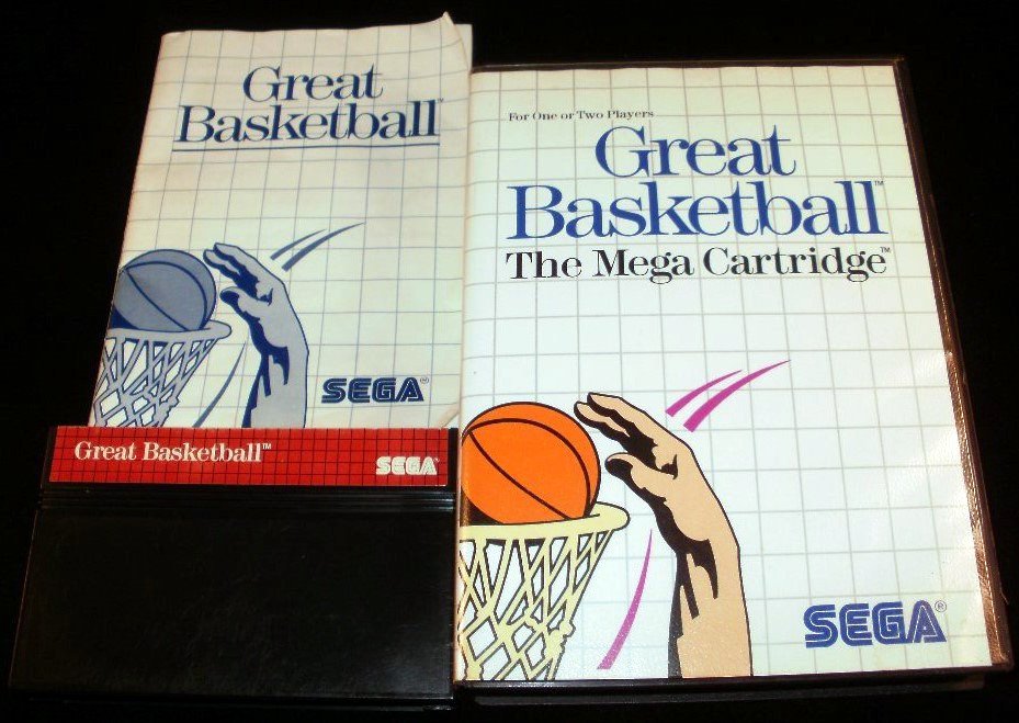 Great Basketball - Sega Master System - Complete CIB