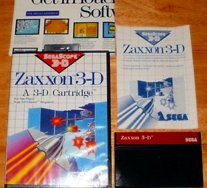 Zaxxon 3-D - Sega Master System - Complete CIB