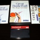 Great Basketball - Sega Master System - Complete CIB