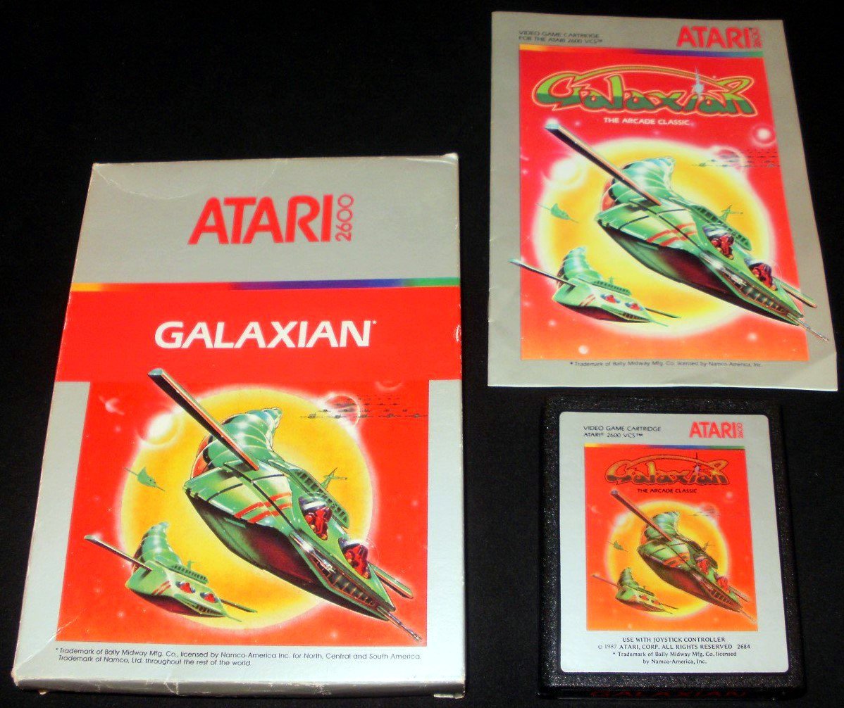 Galaxian - Atari 2600 - Complete CIB